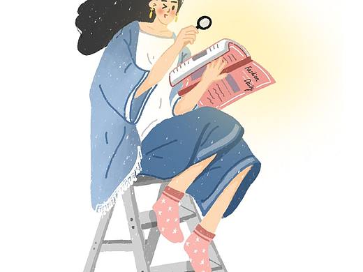 扁平插画丨人物造型