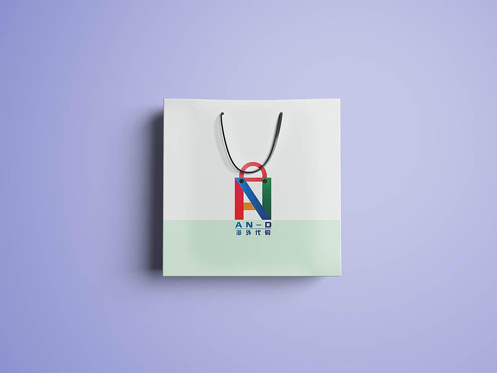 海外代购logo设计