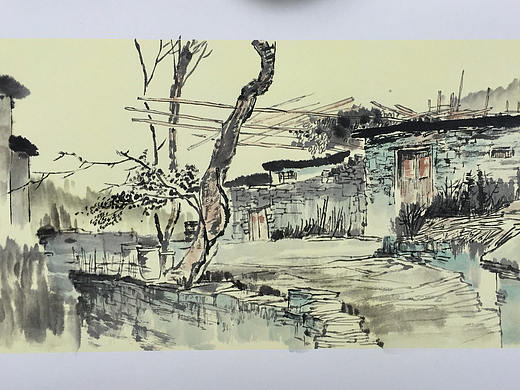 国画速写