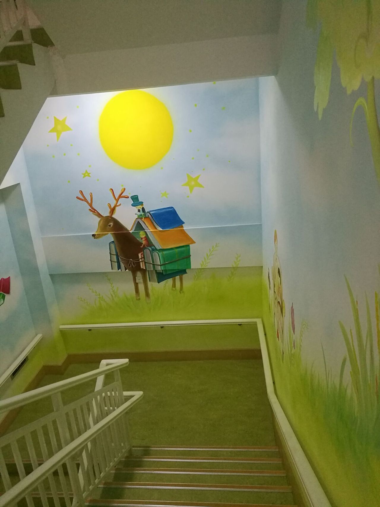 乾城白沙幼儿园墙绘（图ZOTU2NjE3MTY=） - 图案 - 站酷设计师乐彩艺术派墙绘原创素材 - 站酷ZCOOL