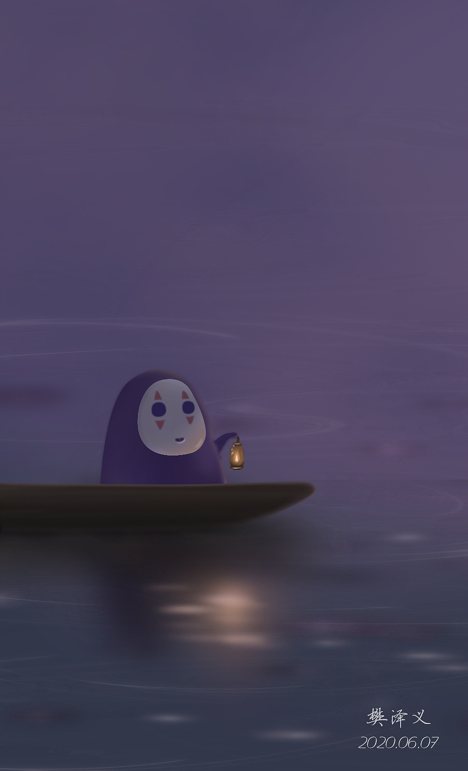 无脸男治愈系插画|插画|创作习作|酒中客 - 原创作品 - 站酷 (zcool)