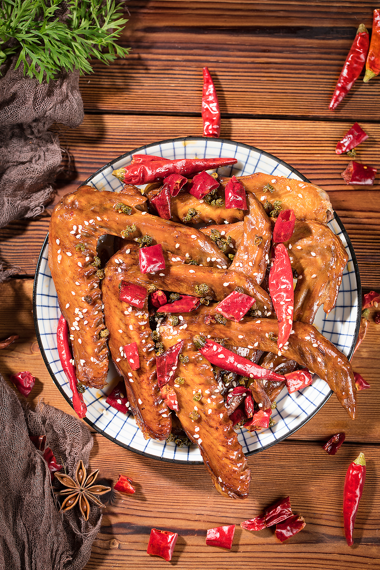 辣尚海鲜 鸭货美食拍摄