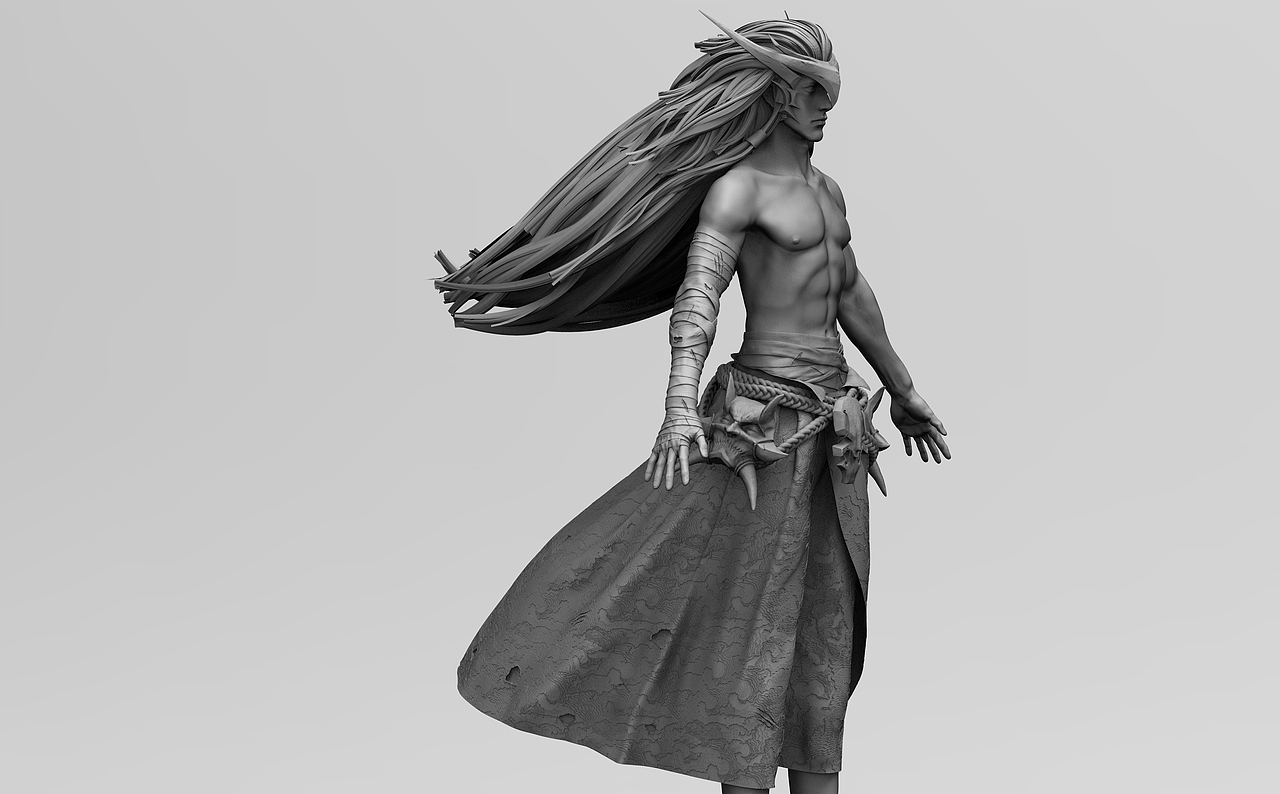 英雄联盟-封魔剑魂-永恩（图ZMjk1NDA4NDk2） - 人物/生物 - 站酷设计师葉青元原创素材 - 站酷ZCOOL