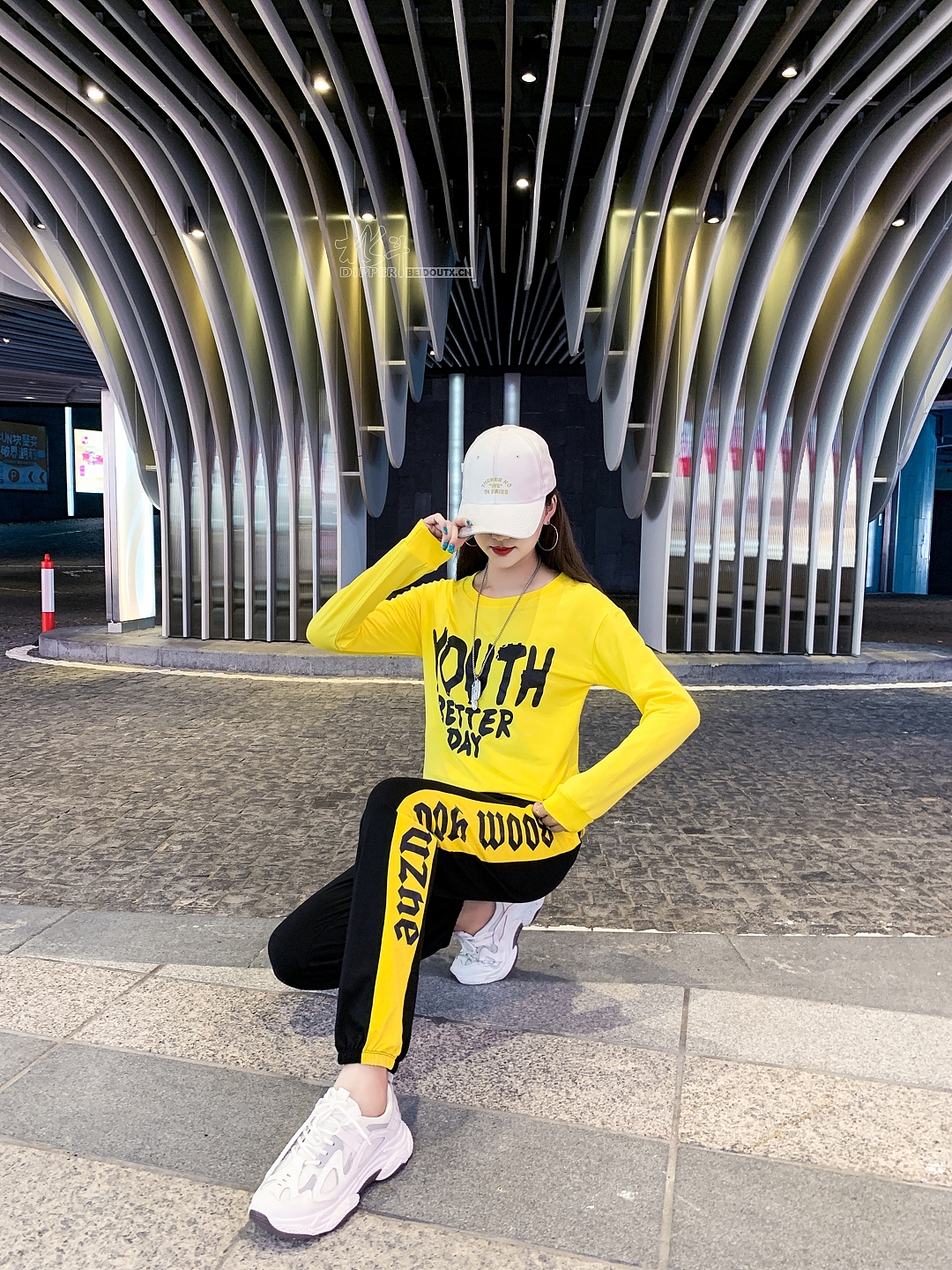 运动套装拍摄 休闲装职业装街头风网红装居家套装 拍摄