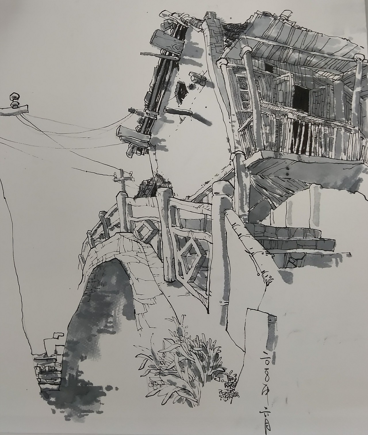 县城记带一支笔上路