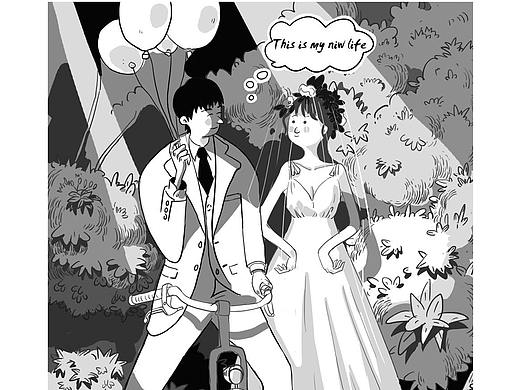 照片改漫画——森林蜜语