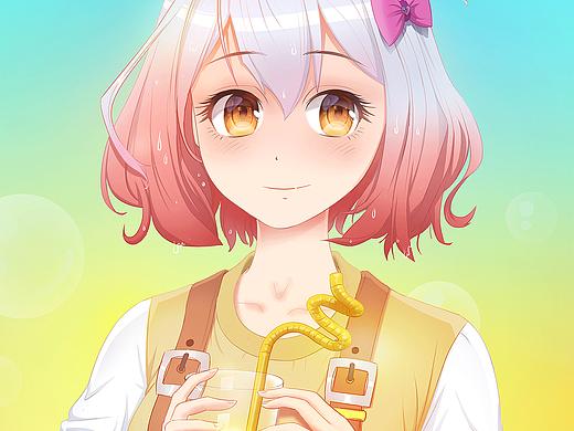 二次元宝贝们（个人主页-ZNTYzMjk0MDQ=） - 单幅漫画 - 站酷设计师无尽大大原创素材 - 站酷ZCOOL