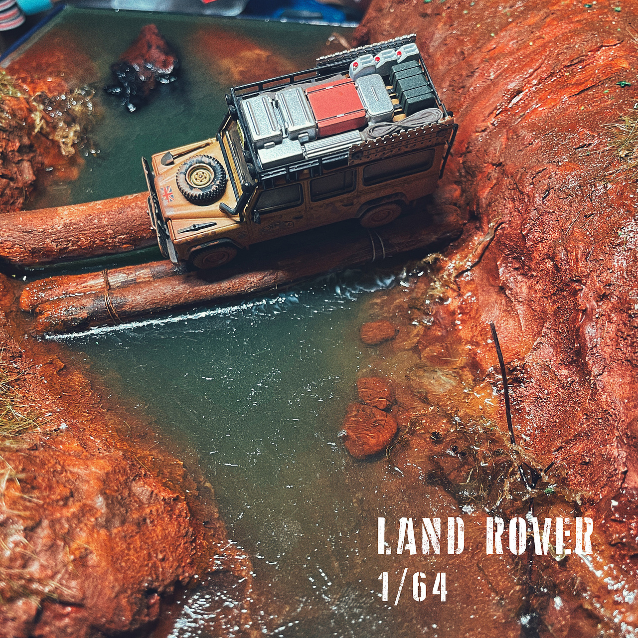 LAND ROVER 1/64场景制作