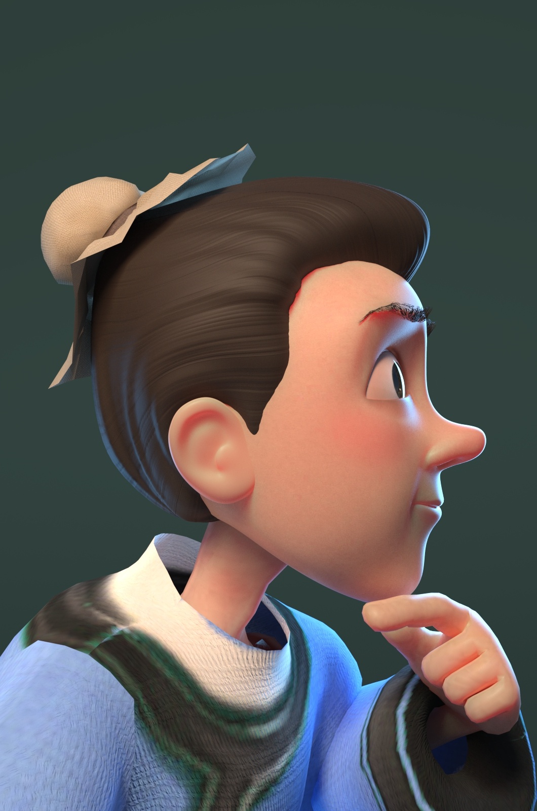 动画制作 卡通人物 卡通角色三维建模 maya 三维人物