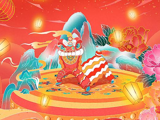 新年小画（个人主页-ZNTA0MDQwMjg=） - 创作习作 - 站酷设计师设计匙原创素材 - 站酷ZCOOL