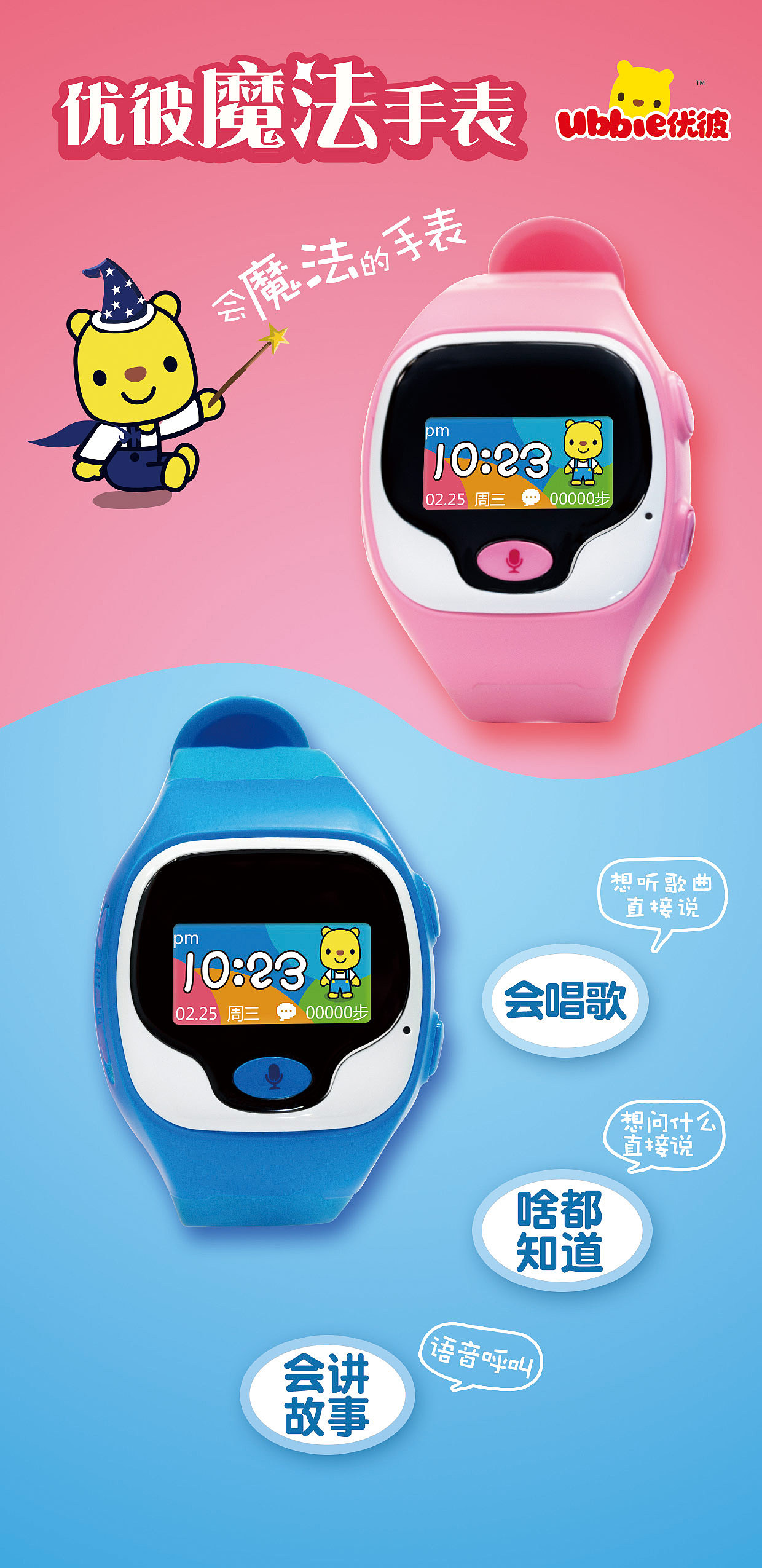 优彼儿童智能手表系列全案