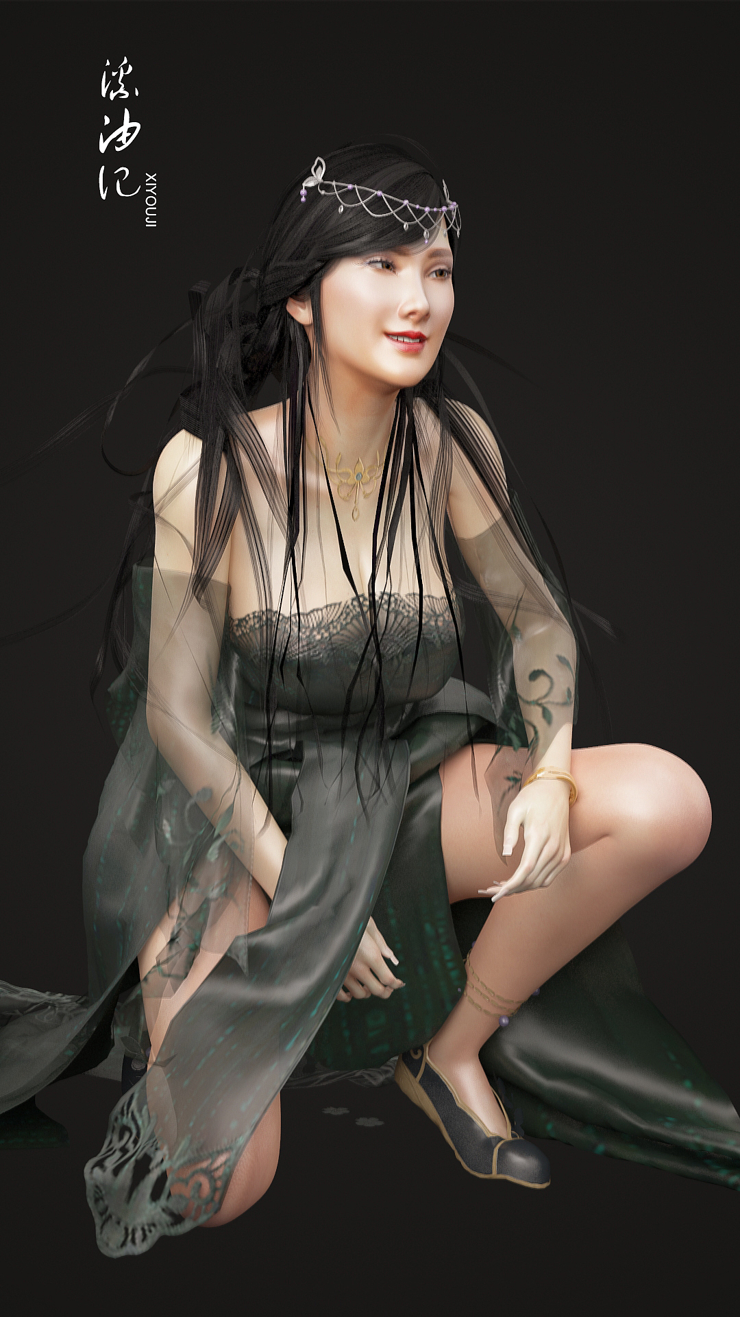 自己创作两个古代角色