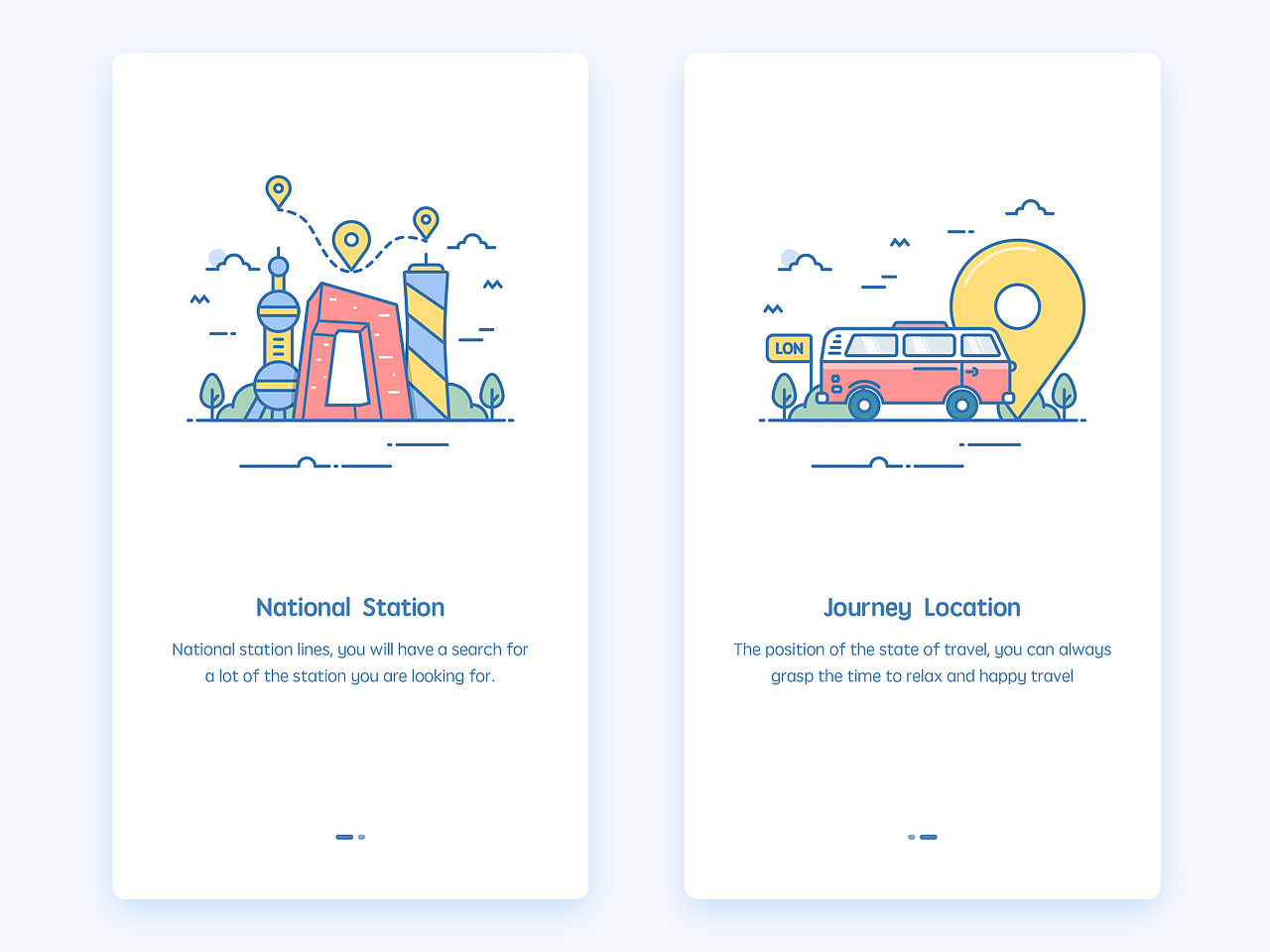 Outline风格引导页设计（图ZNTMxODQwMDg=） - APP界面 - 站酷设计师King_Chen原创素材 - 站酷ZCOOL