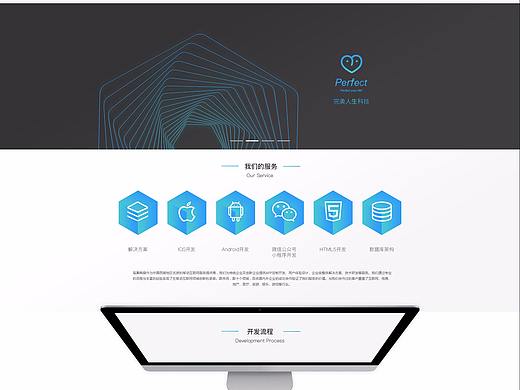 网页设计-开发官网