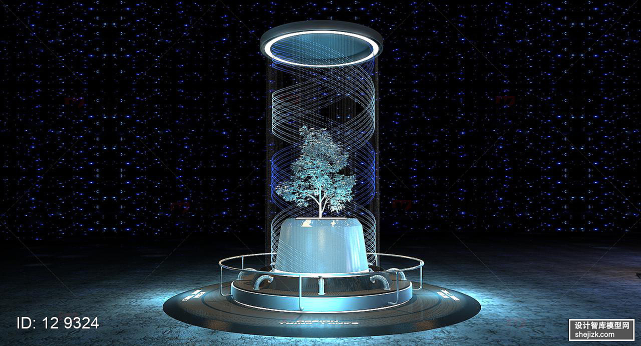 科技太空舱美陈快闪店重金属科幻设计