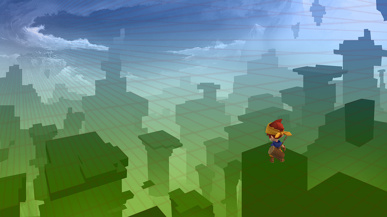 Q版小游戏场景宣传原画