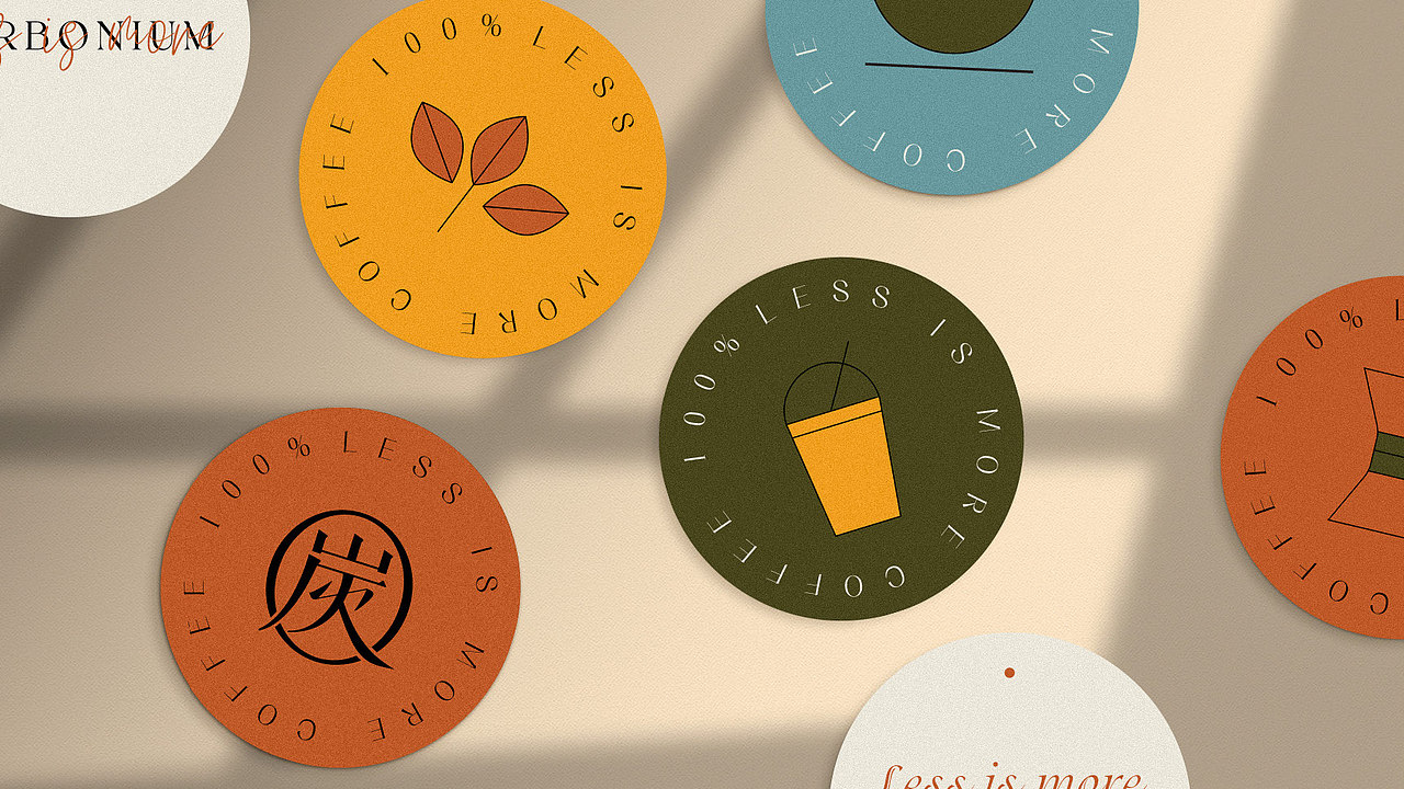 炭咖啡品牌设计