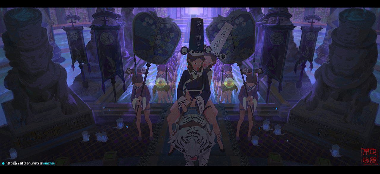 【小妖异录】（图ZMjY4MzEzMzA4） - 艺术插画 - 站酷设计师Y柴不会画画原创素材 - 站酷ZCOOL