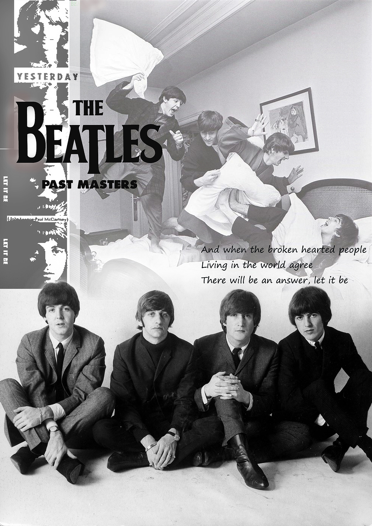 甲壳虫乐队海报