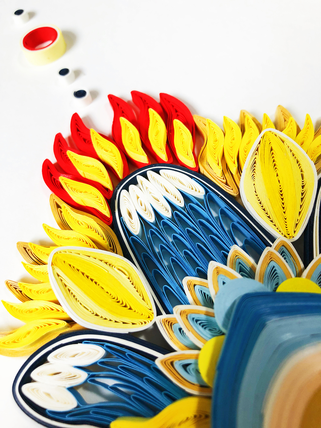 原创衍纸作品欣赏