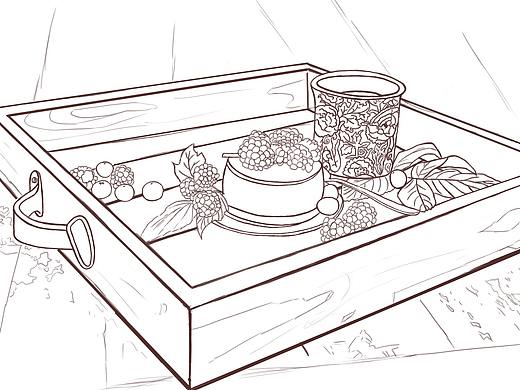 静物线稿（个人主页-ZMzkyNDMyNzI=） - 创作习作 - 站酷设计师魚板原创素材 - 站酷ZCOOL