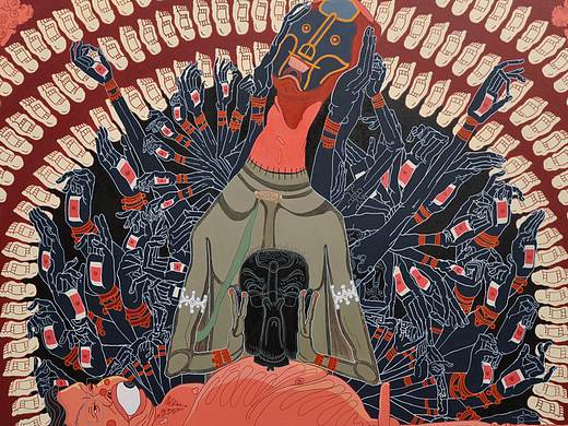 毫無(wú)意義的死去（個(gè)人主頁(yè)-ZNDY1OTA3OTI=） - 繪畫(huà) - 站酷設(shè)計(jì)師吳大錢(qián)原創(chuàng)素材 - 站酷ZCOOL