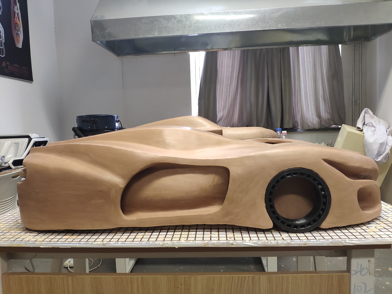 概念汽车油泥模型|工业/产品|交通工具|cyrone龙 - 原创作品 - 站酷