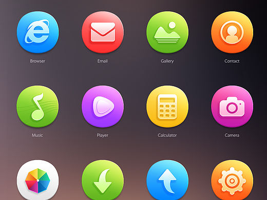 魅族主题图标展示