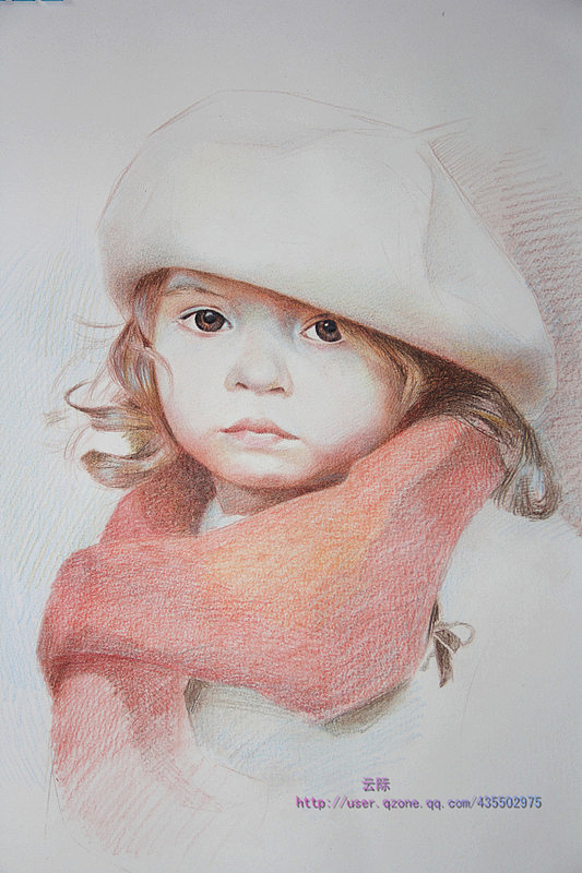 云际丶彩铅画《孩童系列》(图ZMTIwOTYwNjA=) - 绘画 - 站酷设计师冀晓伟钢笔画原创素材 - 站酷ZCOOL