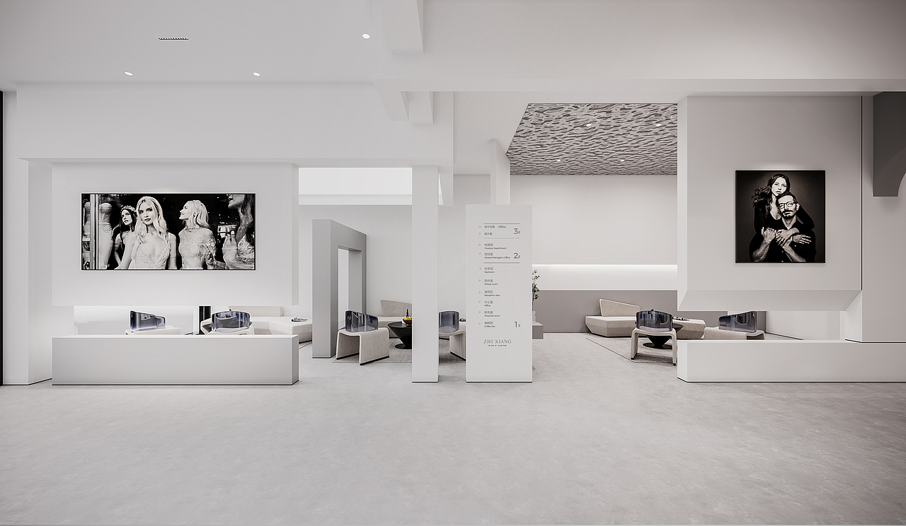 致橡摄影美学馆 | 魔戏空间设计案例（图ZMjc2MDAyNjc2） - 商业空间设计 - 站酷设计师魔戏空间设计原创素材 - 站酷ZCOOL