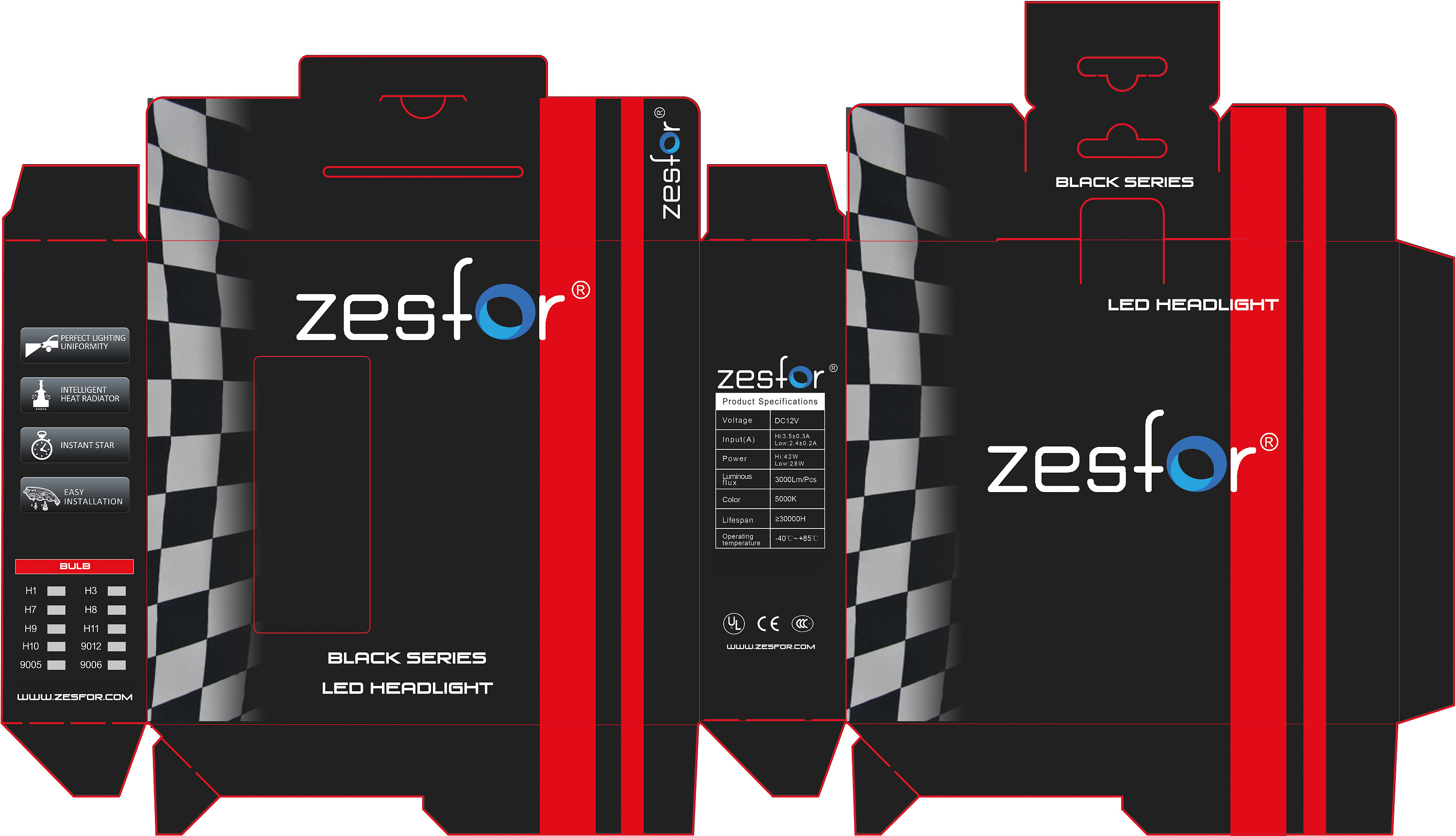 汽配类产品包装盒