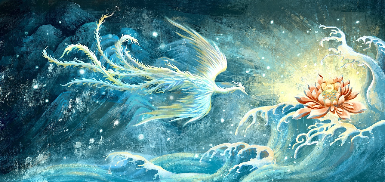 原创古风插画（图ZMzA5NTU1OTA0） - 商业插画 - 站酷设计师墨影忆丹青原创素材 - 站酷ZCOOL