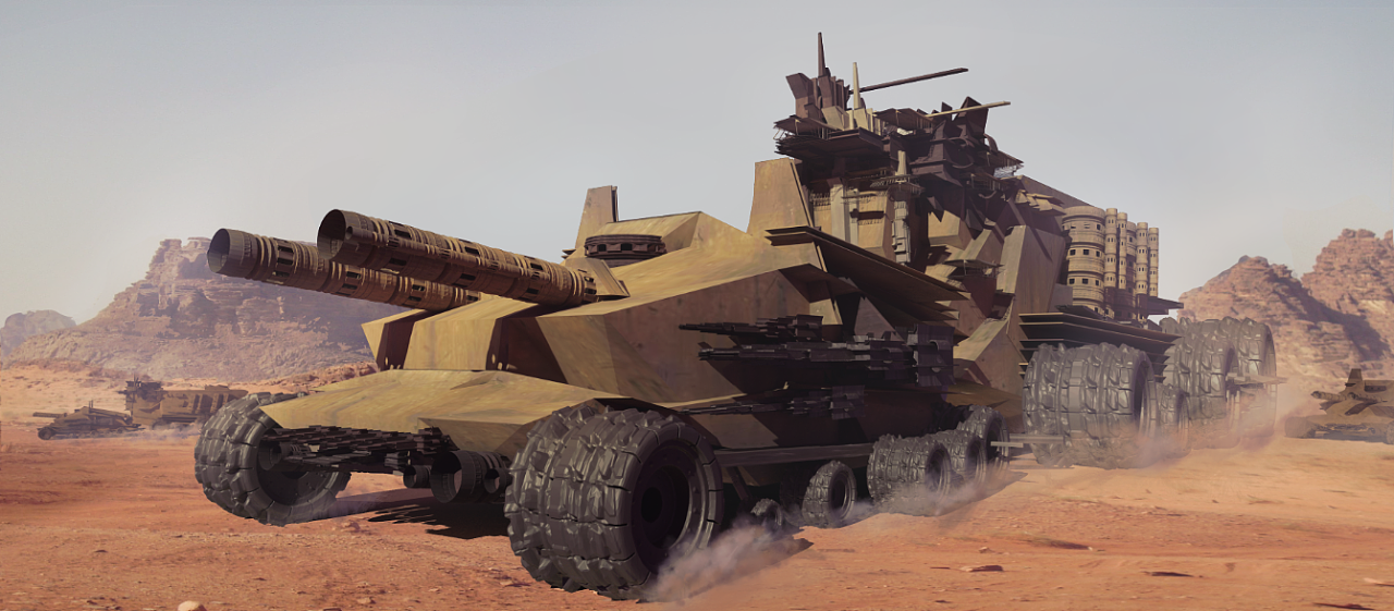 废土风载具概念设计练习