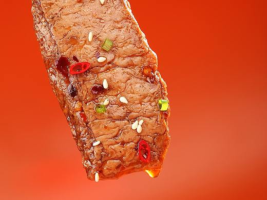 火爆素肉豆干美食摄影电商摄影