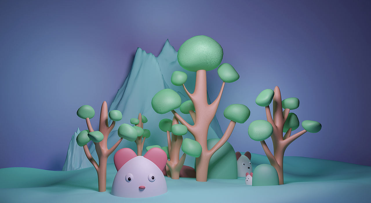 C4D 多边形建模（图ZNTMwOTQxNTY=） - 场景 - 站酷设计师巧匠小丑原创素材 - 站酷ZCOOL