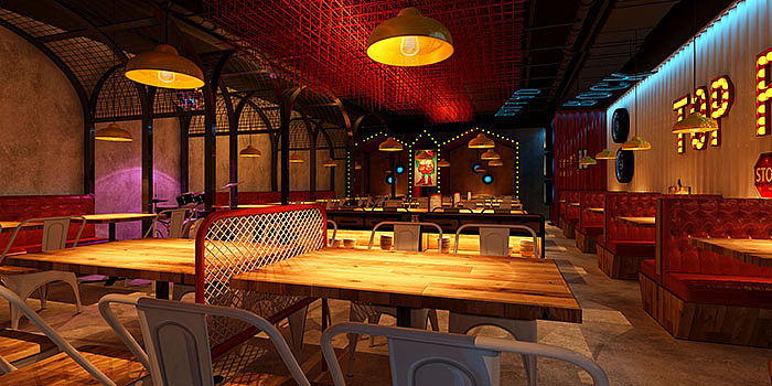 遂宁高端餐饮餐厅设计|餐馆设计|宴会厅设计