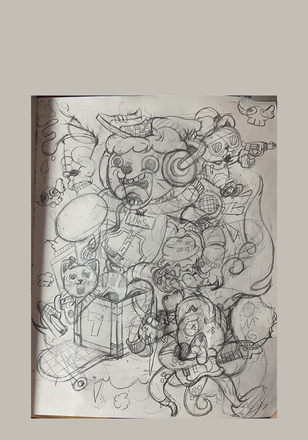 vans脑洞大创作（图ZMjA2MDkxODQw） - 新锐潮流插画 - 站酷设计师Yolo橘大仙原创素材 - 站酷ZCOOL