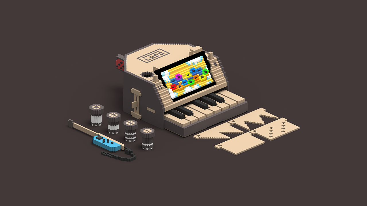 MagicaVoxel 其它作品（图ZMTE4ODQxMzMy） - 场景 - 站酷设计师图为设计原创素材 - 站酷ZCOOL