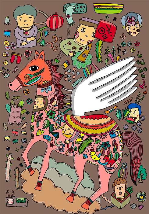 一组插画整理