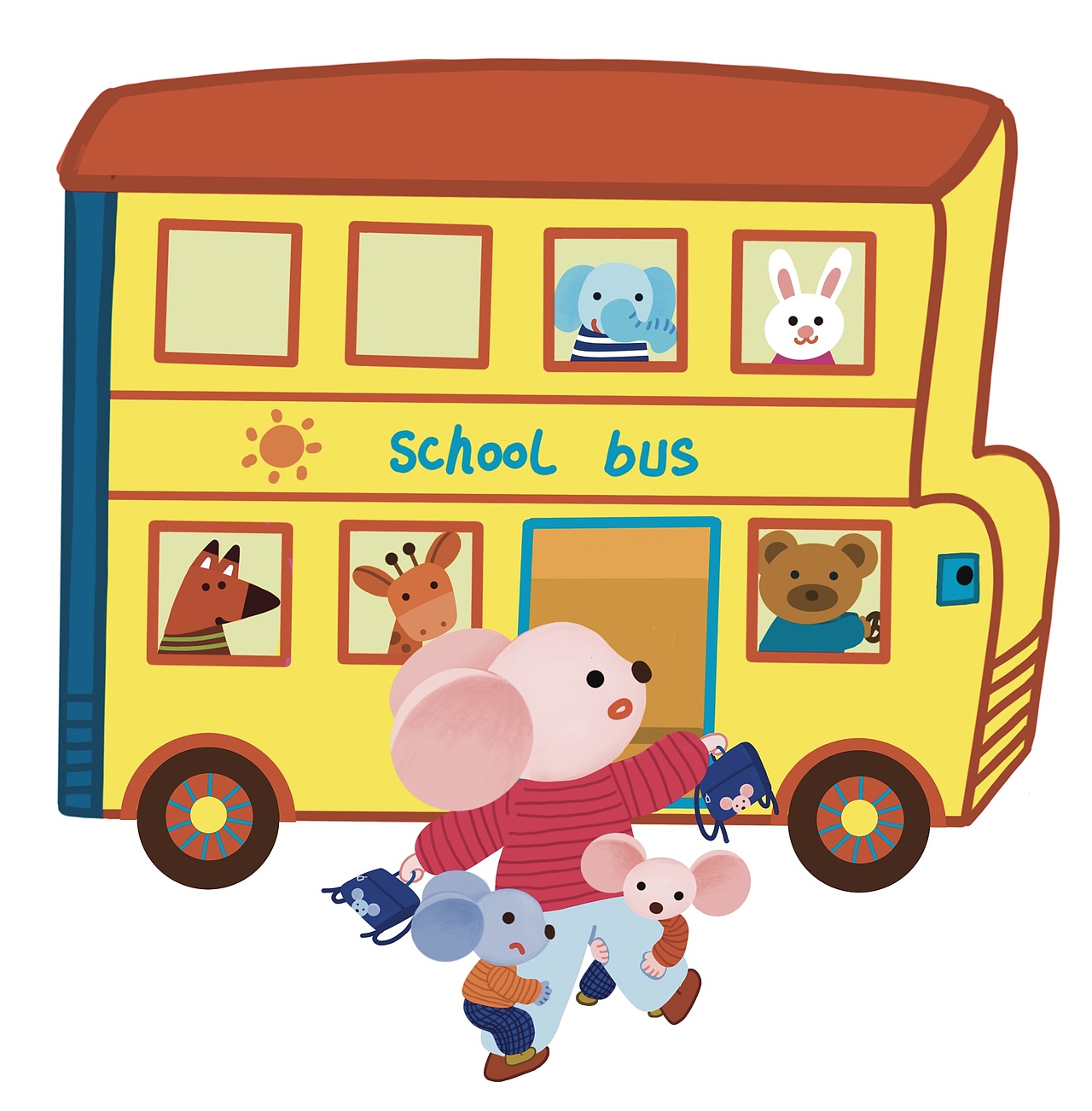 儿童插画（图ZMzczMzA3NjQw） - 绘本 - 站酷设计师洛洛画画原创素材 - 站酷ZCOOL