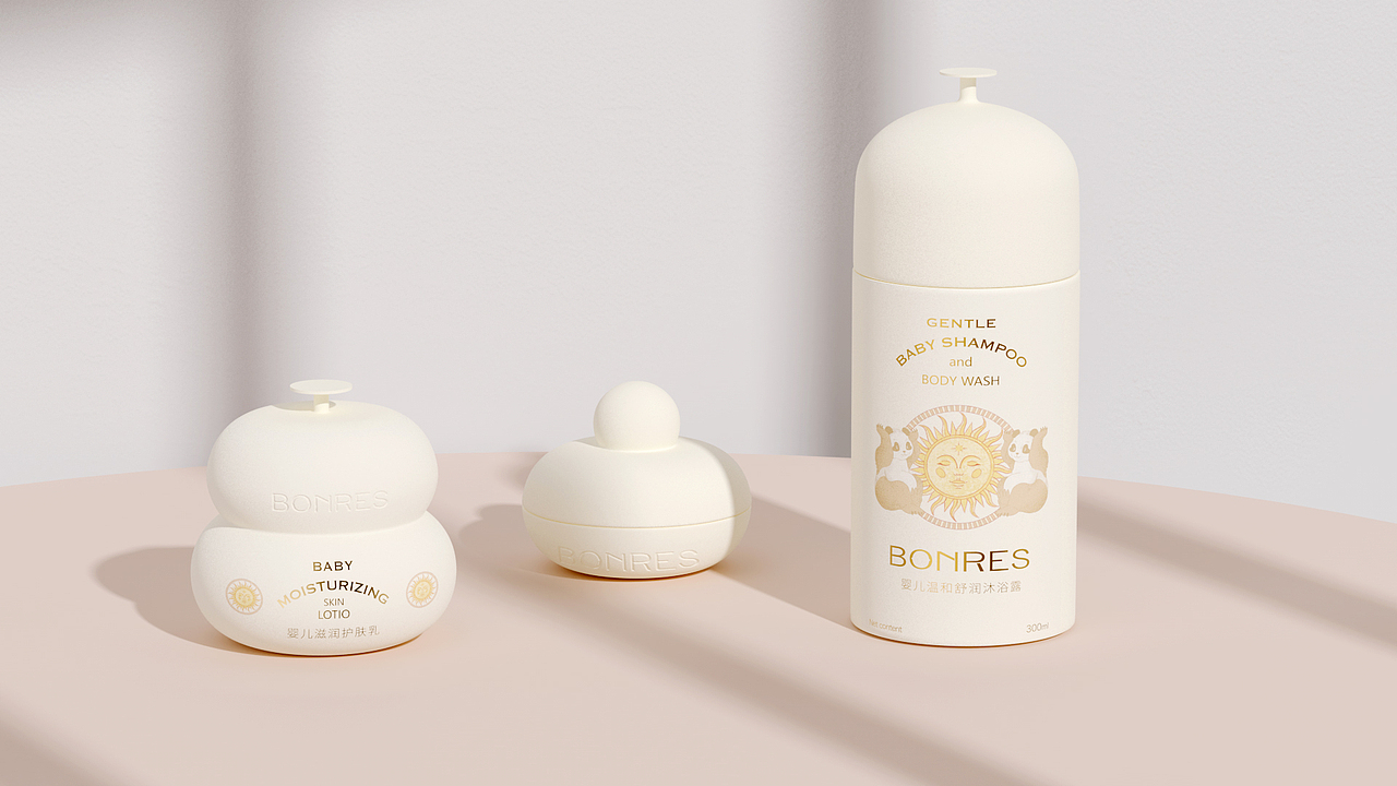 《BONRES邦尔伯》品牌设计——以爱的形态陪伴在身边