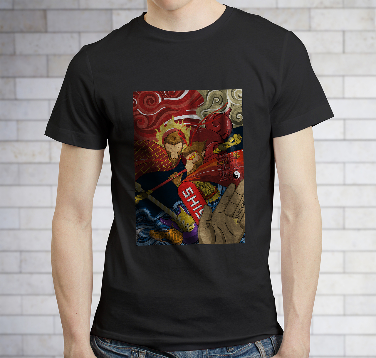 “师说”插画设计