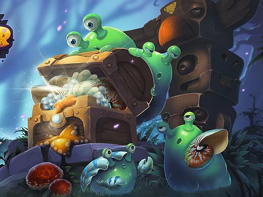 怪物公園2（個(gè)人主頁(yè)-ZNDY0NzIyNjQ=） - 游戲原畫(huà) - 站酷設(shè)計(jì)師大鼻子洛克13原創(chuàng)素材 - 站酷ZCOOL