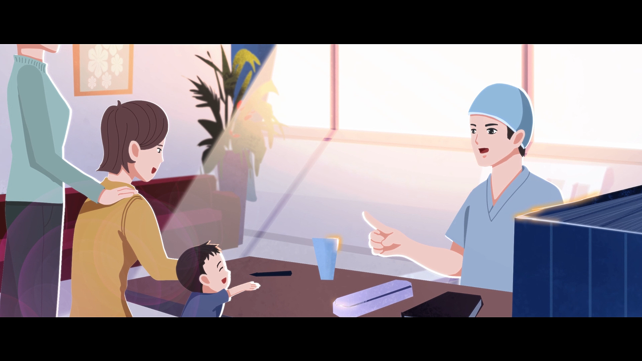 为中国红十字会指导的动画公益作品《红心侠》