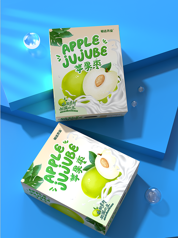 苹果枣手绘包装盒设计-可接稿（图ZMzY1Mjc2MTA0） - 商业插画 - 站酷设计师丽丽插画师原创素材 - 站酷ZCOOL