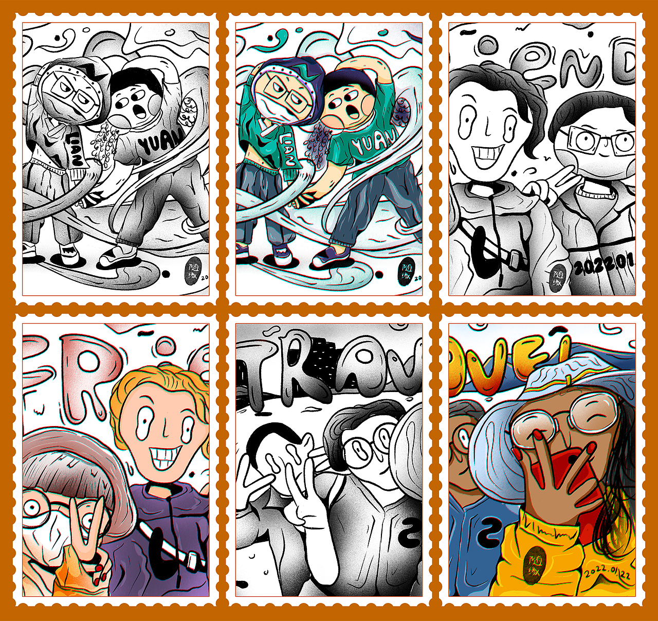 2022年度插画&速写练习总结(图ZMzI3MDY1Njcy) - 创作习作 - 站酷设计师SY随缘原创素材 - 站酷ZCOOL
