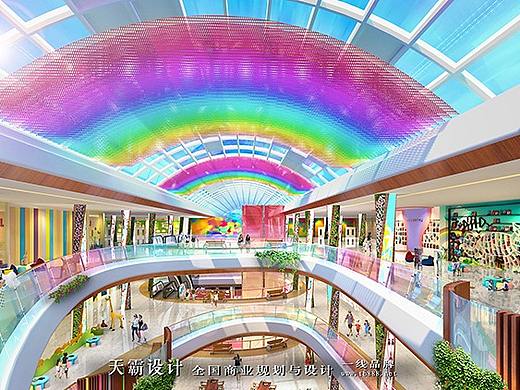 哈尔滨商场装修设计效果图由广东天霸设计出炉欢迎欣赏