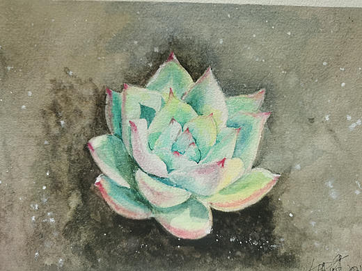 水彩花卉+小场景（个人主页-ZNTM5MzU2ODA=） - 绘画 - 站酷设计师tqy0901原创素材 - 站酷ZCOOL