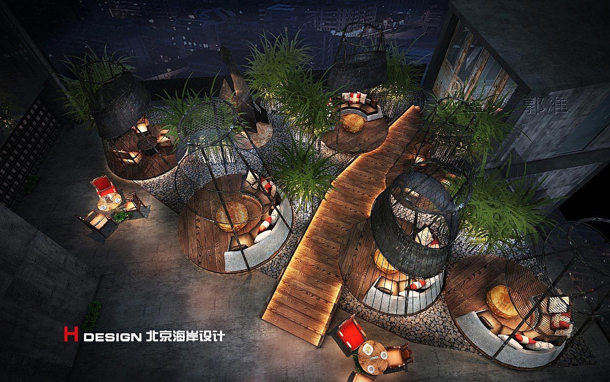 煮糖车间里的咖啡馆设计案例——北京海岸设计出品