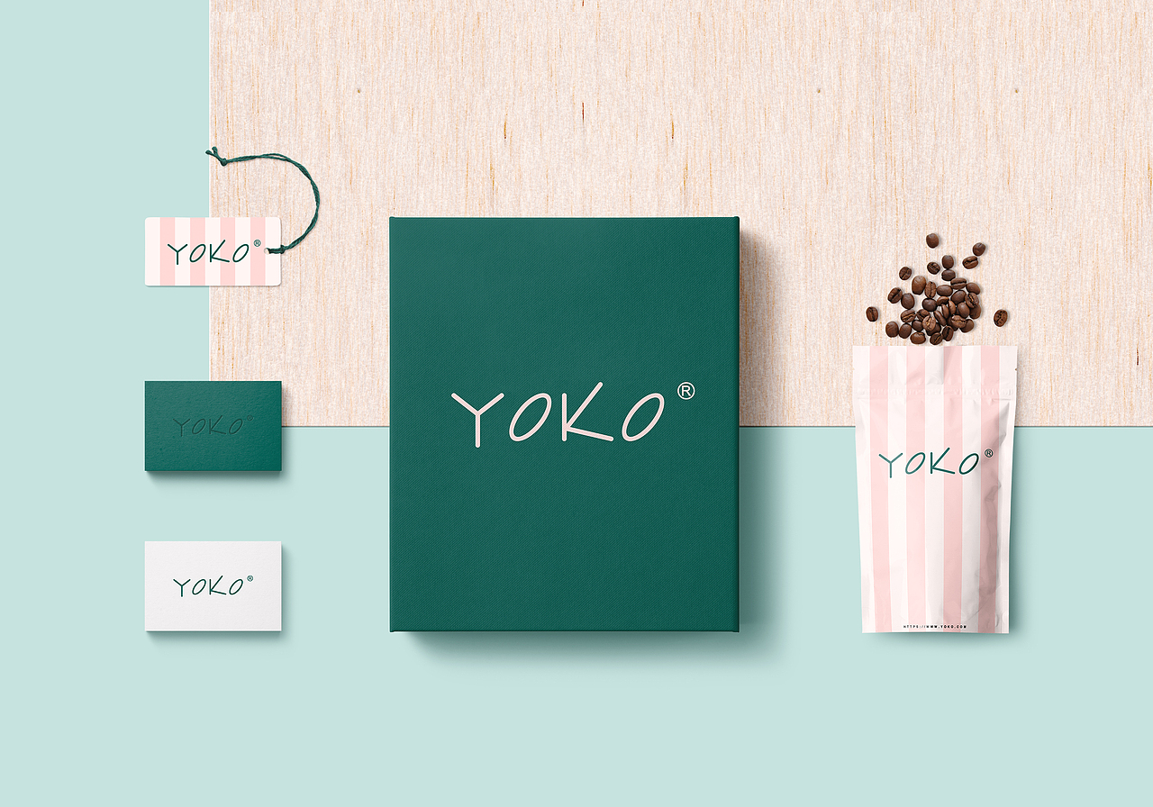 YOKO品牌VI包装（图ZMTkzMDQwMjI0） - 品牌 - 站酷设计师骑龙阿V原创素材 - 站酷ZCOOL